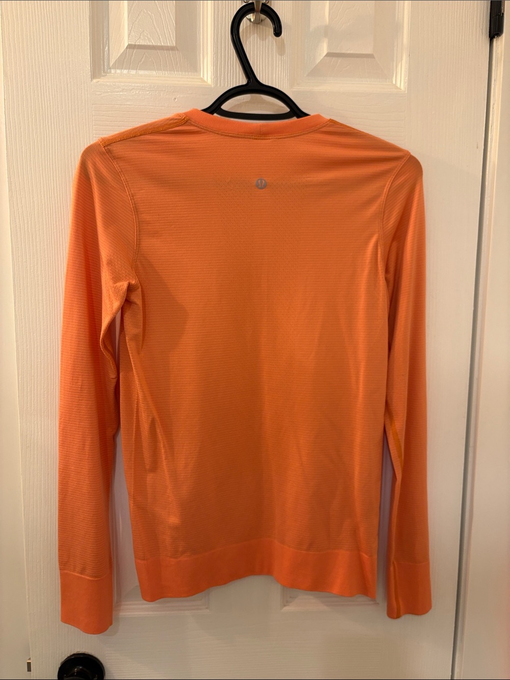 lululemon athletica Orange Long-Sleeve Top